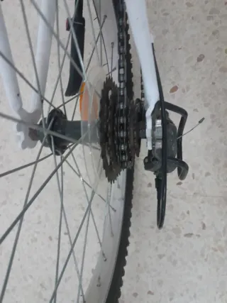 Bicicleta Rockrider ST120 20 Blanca