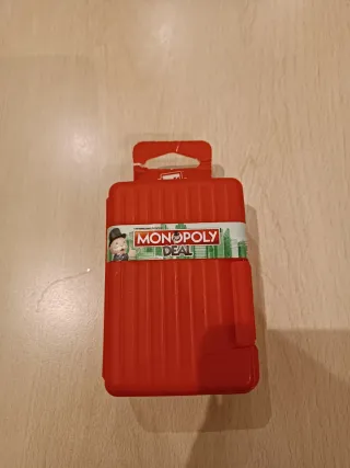 Monopoly Deal Gioco da Viaggio Rosso