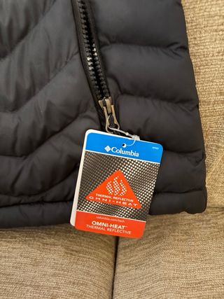 Plumífero Columbia Mujer Talla M Negro