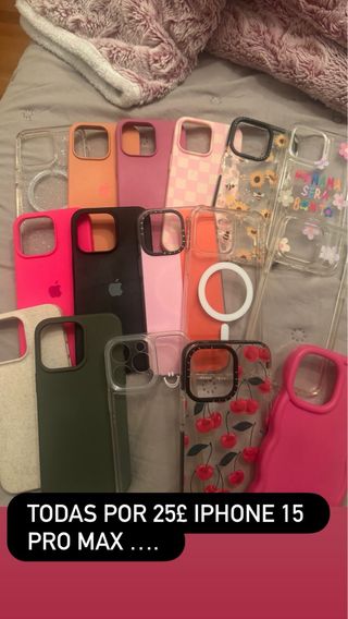 Fundas iPhone 15 Pro Max