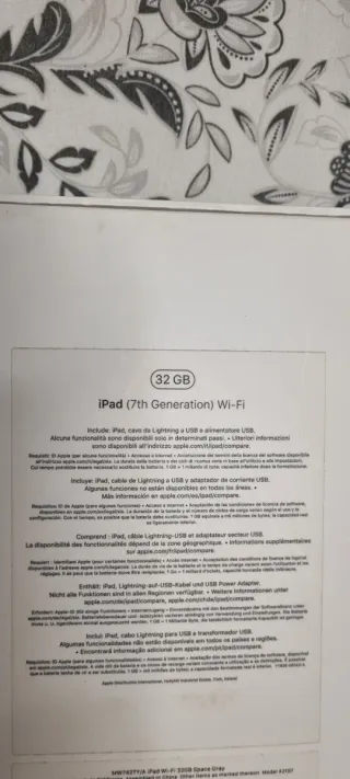 iPad 7 32GB Space Gray