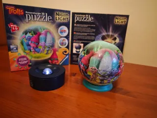 Puzzle Ravensburger 3D Trolls Night Light 72pz