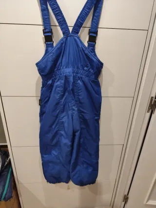 Peto nieve/esquí niño 6-7 años azul