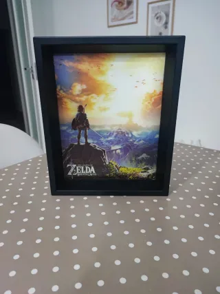 Quadro 3D The Legend of Zelda Breath of the Wild