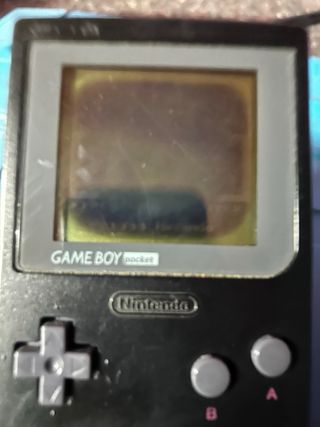Nintendo Game Boy Pocket Negra