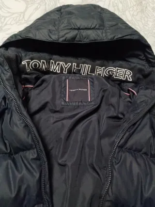 Plumífero Tommy Hilfiger azul marino