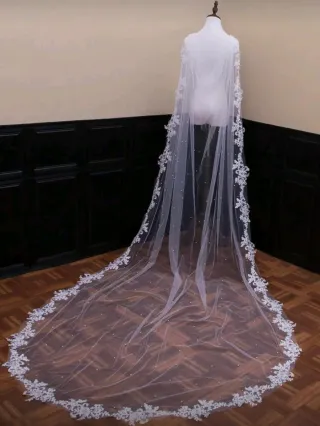 Capa de novia 3 metros.