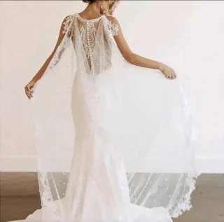 Capa de novia 3 metros.