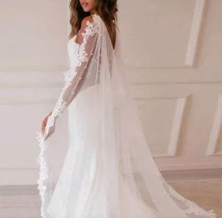 Capa de novia 3 metros.