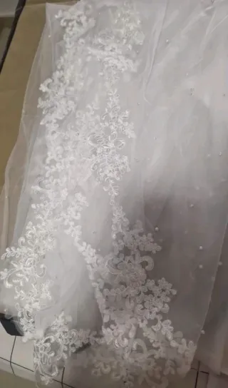 Capa de novia 3 metros.