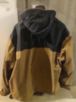 Giacca a vento Quechua blu/beige taglia 3XL