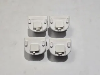 4 motion+4 nunchuk blancos originales nintendo wii