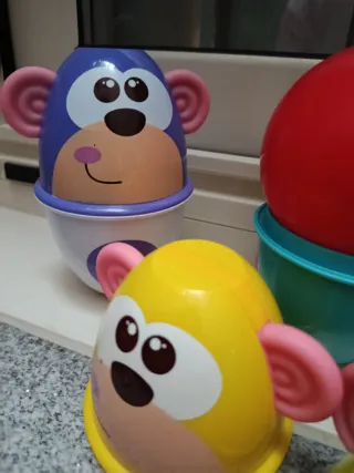 Juego Bolos Infantil Mono