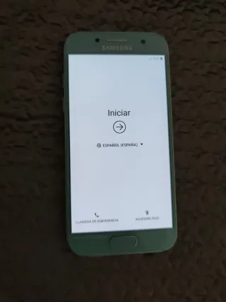 Móvil Samsung Galaxy A3 2017 16GB color Blue Mist