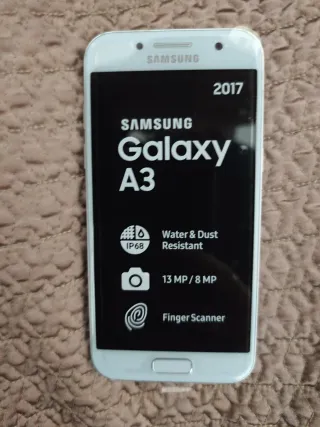 Móvil Samsung Galaxy A3 2017 16GB color Blue Mist
