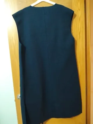 Abrigo sin mangas Cortefiel azul