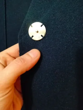 Abrigo sin mangas Cortefiel azul