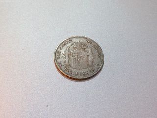 Moneda 1 peseta Alfonso XIII 1903