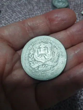 1 Peso Plata Rep. Dominicana 1897