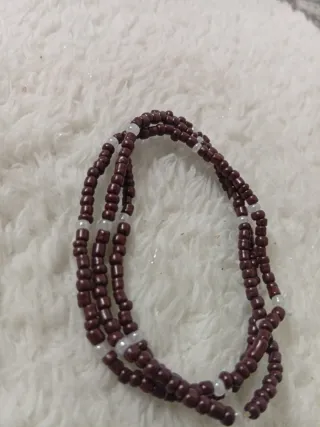 Pack 3 Pulseras Marrones y Blancas