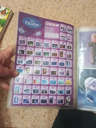 Colección Frozen Sueños de Hielo - 108 Cromos