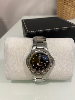 Reloj TAG Heuer Kirium Negro y Plateado