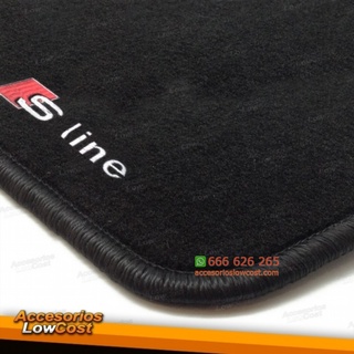 ALFOMBRILLAS A3 8P CON LOGO RIBETE NEGRO