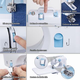 Máquina de coser para principiantes
