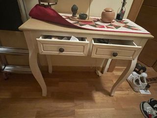 Mesa auxiliar vintage madera Últimos días