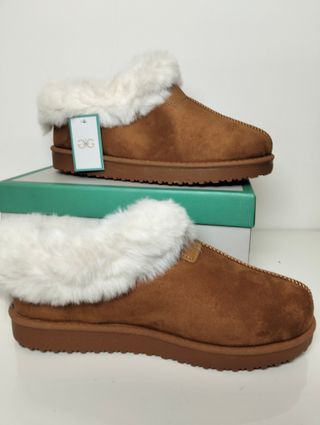 Sabot pantofole stile UGG beige Tg 40