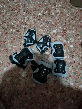 Protecciones para patinar (rodillas, codos)
