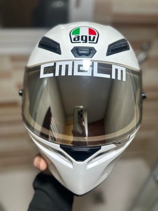 Casco Agv K1 Blanco Talla L