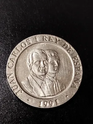 Moneda 200 Pesetas Madrid Capital Europea Cultura