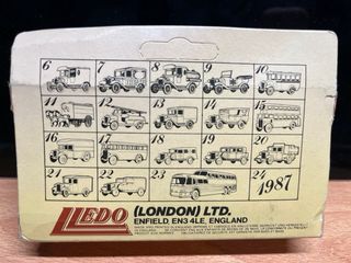 Vehículo de reparto Days Gone de Lledo año 1983