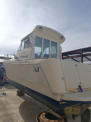 Lancha con cabina 6,7m