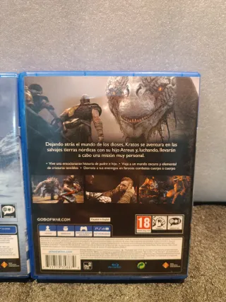 Pack/Lote God of War Ragnarök y God of War PS4