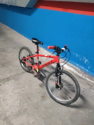 Bicicleta Infantil Roja Btwin