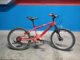 Bicicleta Infantil Roja Btwin