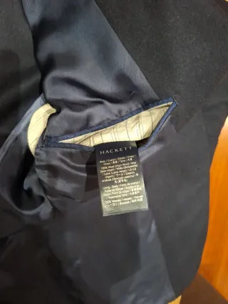 Americana Hackett Azul con coderas