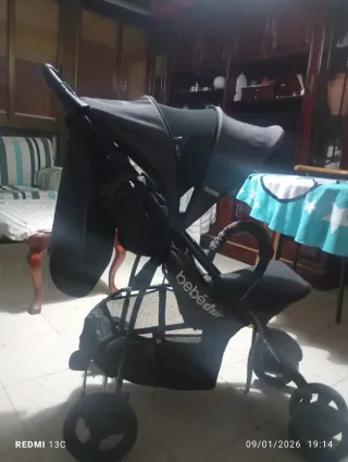 Carrito de bebé Bebeconfort gris