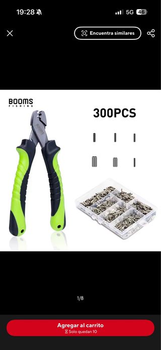 Alicates krimps crimpadora carpfishing