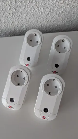 Set 4 Enchufes Radio Control + Mando