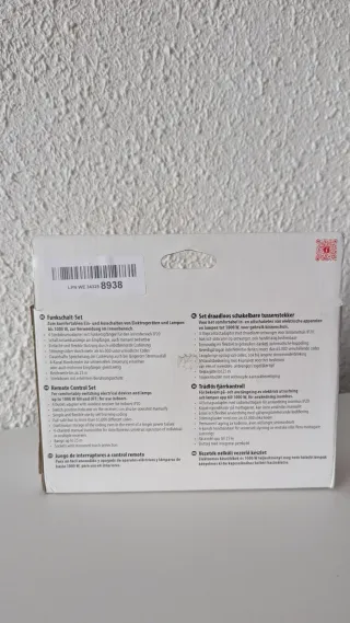 Set 4 Enchufes Radio Control + Mando