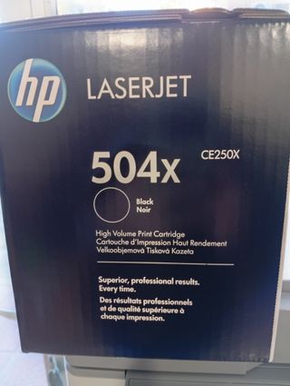 Tóner HP 504X Negro CE250X Original