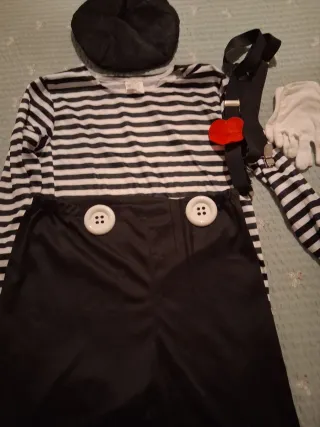 Disfraz Mimo infantil talla 10-12