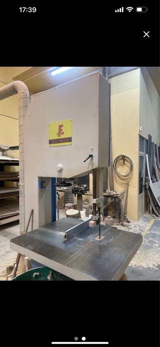 Sierra de cinta para madera