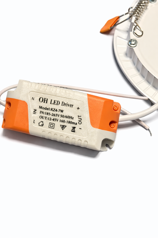 Panel LED empotrable 6W con driver OH-06