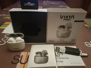 Auriculares Vieta Pro Fit 2 Blanco