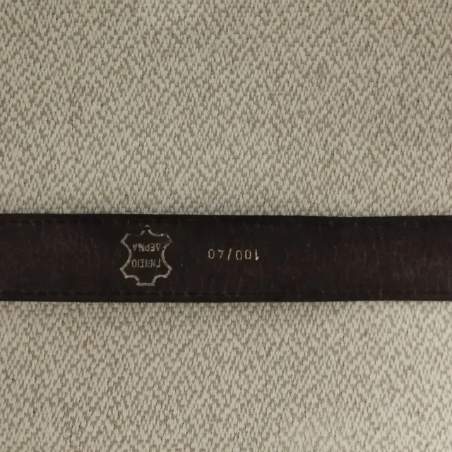 Cinturón Levi's 501 Cuero, Marrón y Plata