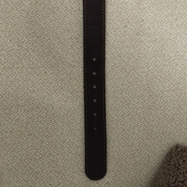 Cinturón Levi's 501 Cuero, Marrón y Plata